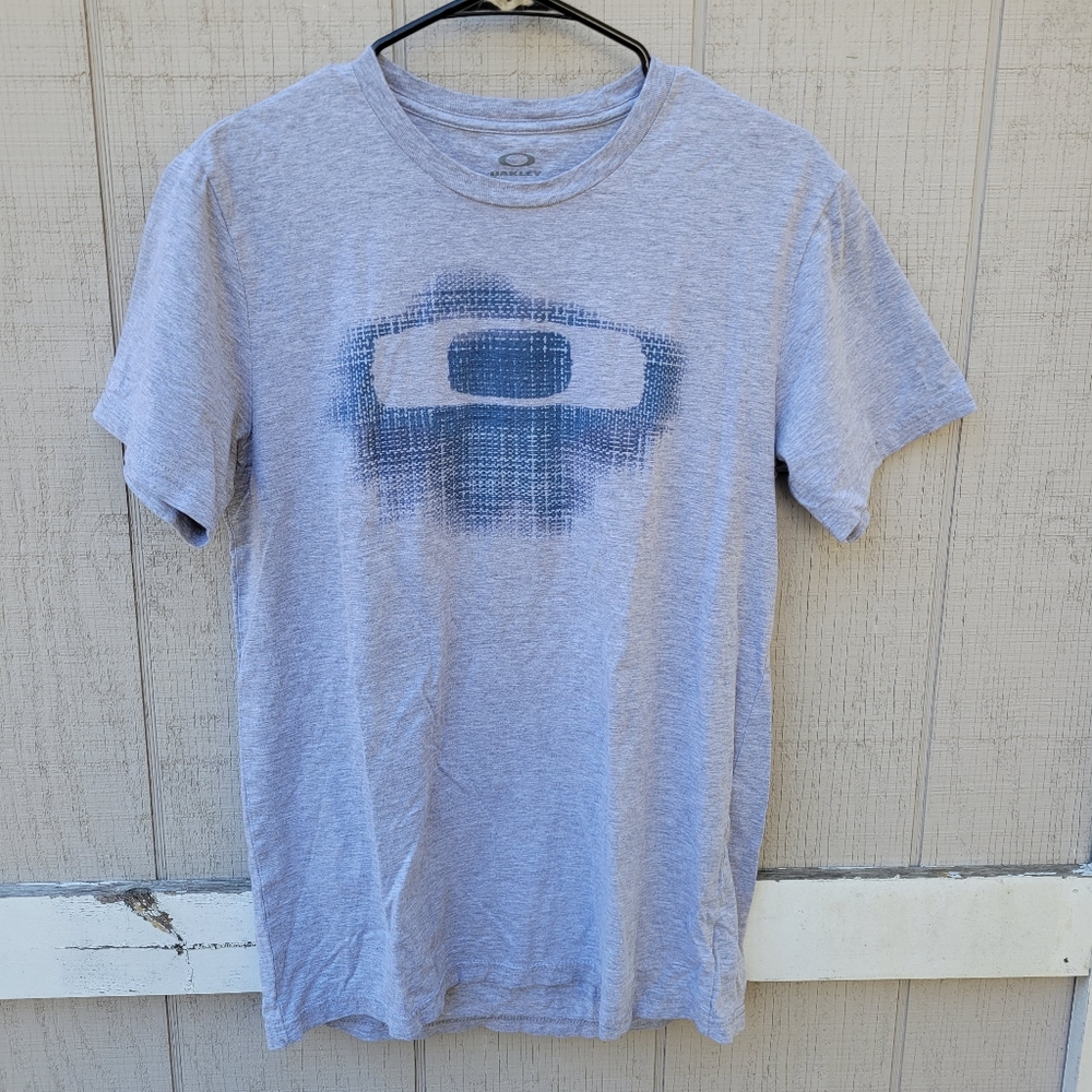 Oakley Regular Fit Printed Graphic Logo Short Sleeve T-Shirt Small